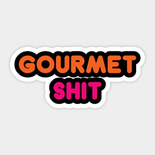 Gourmet  Coffee Sticker